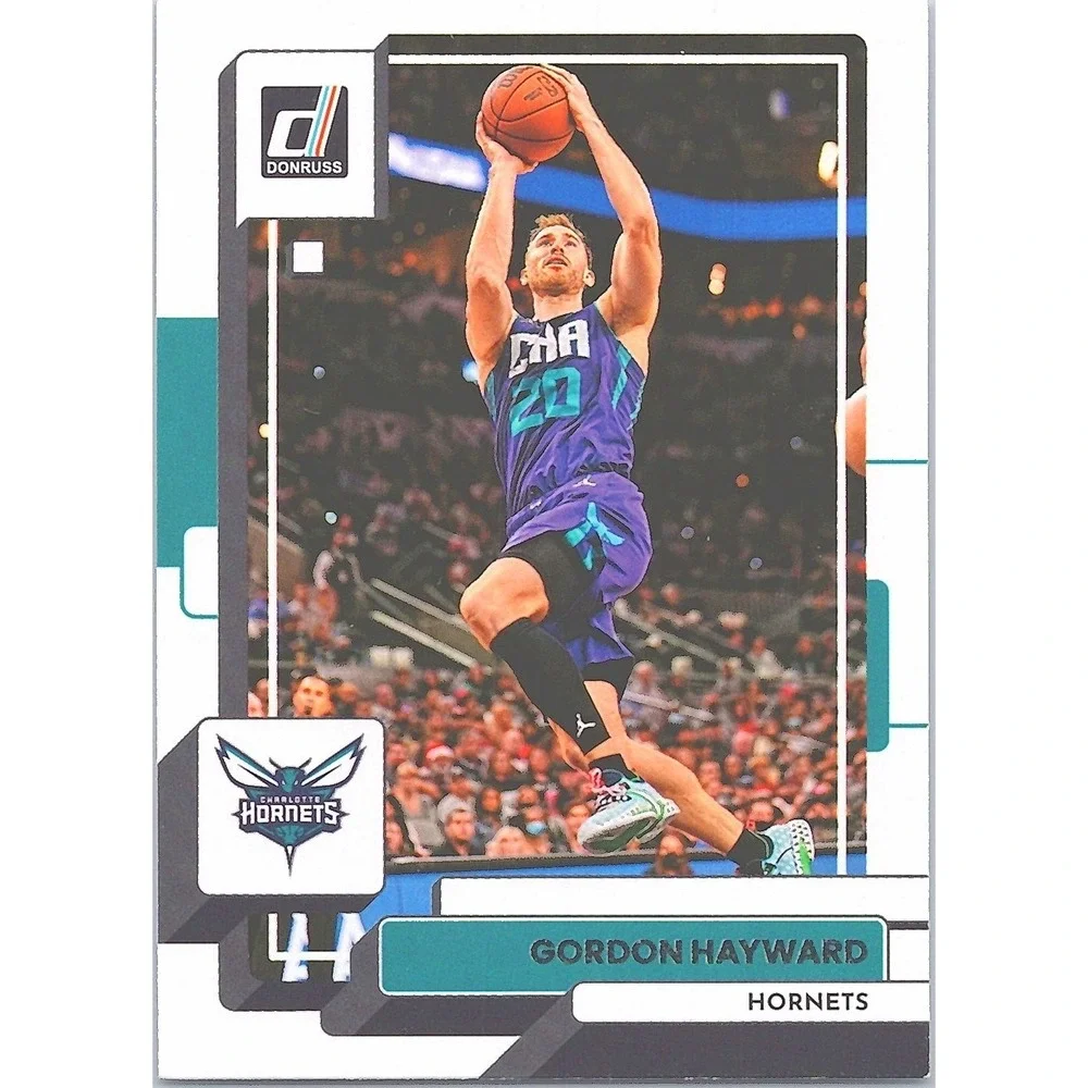 Donruss Gordon Hayward 2022-23 Panini Basketball Card #65 Charlotte Hornets NBA
